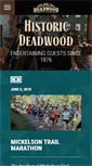Mobile Screenshot of deadwood.com